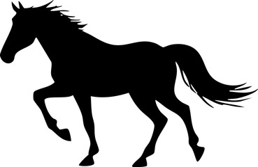 Horse silhouette