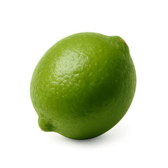 lime on white background