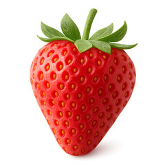 strawberry isolated on white background