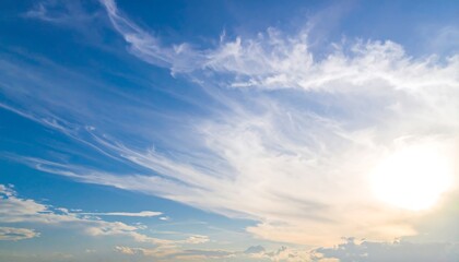 Obraz premium Stunning sky with clouds