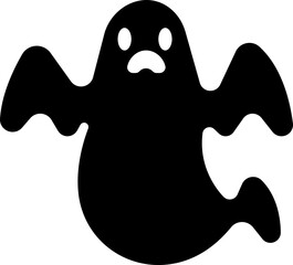Cute ghost creation kit icon.Halloween spooky monsters, scary spirit or poltergeists at night. cartoon ghosts. cute ghost creation kit, changeable face, flat design icon. sticker, clipart,vector.