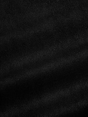 Waves of Dark Cotton Fabric Waiting for Fashion Designers
