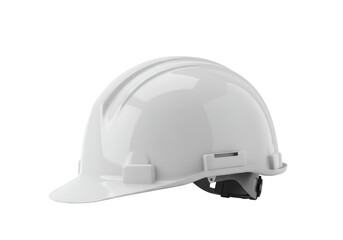 Fototapeta premium Isolated hard hat protects head from injury for builders, construction workers, safety gear