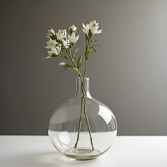 Modern minimalist vase single stem