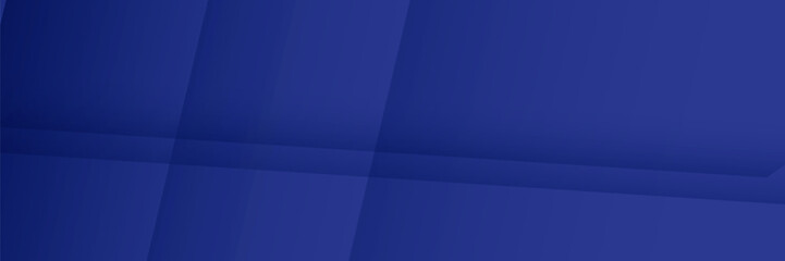 Obraz premium Modern abstract blue background with diagonal line. Simple graphic design element. Futuristic concept. Horizontal banner template with space for your text. Vector