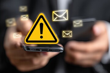 Phone Warning Message Alert