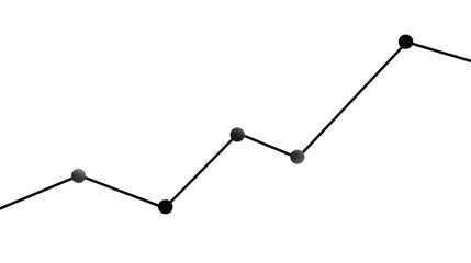 Simple line graph showing data trend