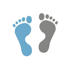 foot, footprint, print, step, vector, feet, barefoot, 