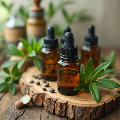 Essential oils natural elements