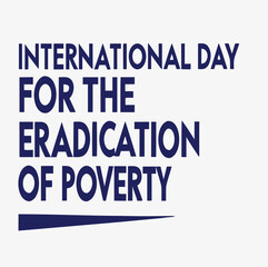 international day for the eradication poverty