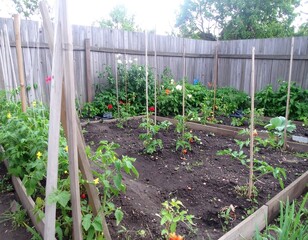 Backyard Vegetable Garden