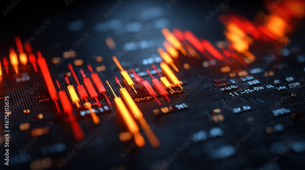 Poster digital signal representation as an elegant market breadth visualizer tool for financial data analys