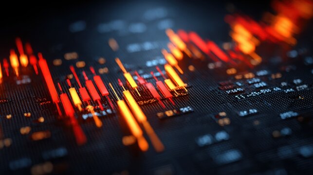 Digital signal representation as an elegant market breadth visualizer tool for financial data analysis and insights