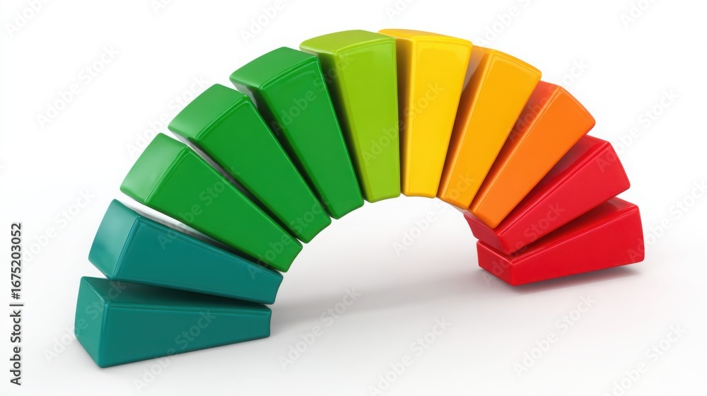 Poster vibrant rainbow of colors displayed in striking patterns creating a visual representation of joy and