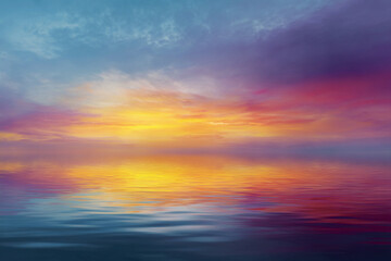 Obraz premium Tranquil Ocean Waves