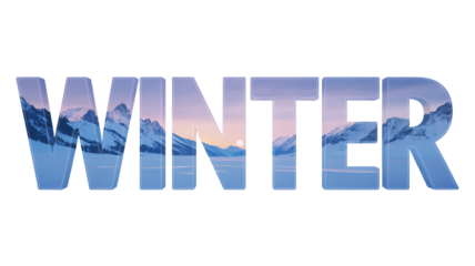 Experience the stunning beauty of a majestic winter mountain landscape with serene icy plains.