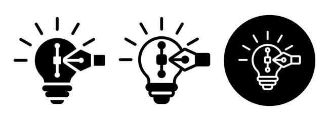 Creative Icon Collection Glyph & Mixed Style