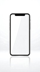 Smartphone mockup, blank screen