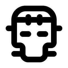 Frankenstein Outline Icon
