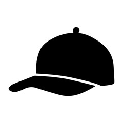 Cap hat glyph icon
