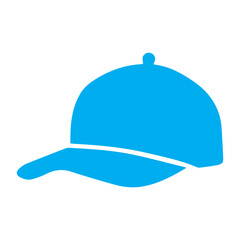 Cap hat colored icon
