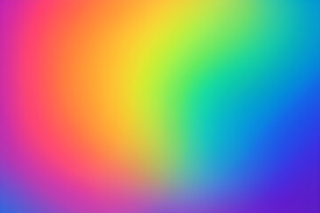 Rainbow Gradient Abstract Background
