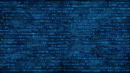 Dynamic glowing circuits flowing digital surface, energy transfer, futuristic innovation, artificial intelligence, data flow, advanced computing, blockchain, cyber security, high-tech system design - Powered by Adobe