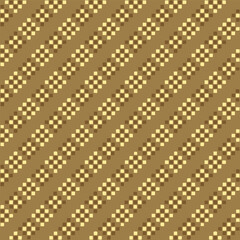 diagonal lines from hand drawn squares. vector seamless pattern. decorative art. sandy brown repetitive background. geometric fabric swatch. wrapping paper. design template for textile, home decor