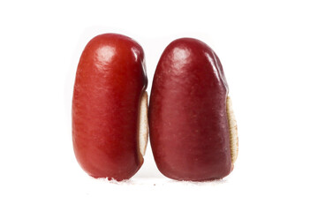 Red Kidney Beans Vegetarian Protein Nutritious Legumes White Background