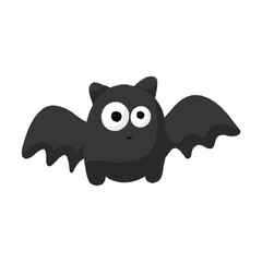 Halloween cartoon. Transparent background characters and icons.