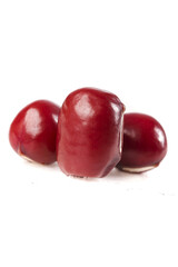 Fresh Red Kidney Beans Isolated on White Background - Healthy Vegetarian Protein Source