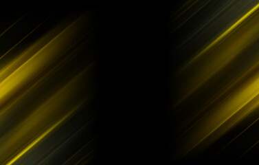 abstract yellow black background with rays light, color gradient motion blurred. use for empty studio room backdrop wallpaper showcase or product your. copy space for text.