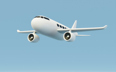 Aerospace aircraft Transport Passenger Civil airliner 3D