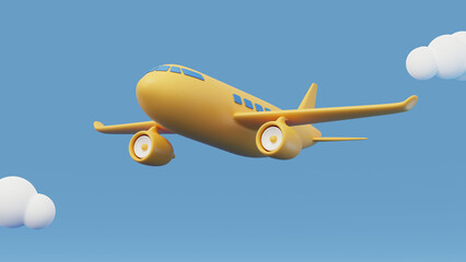 Aerospace aircraft Transport Passenger Civil airliner 3D