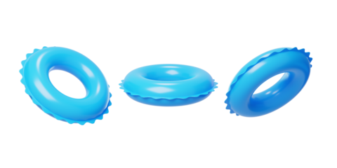 Summer swimming lifebuoy buoyancy water rescue 3D