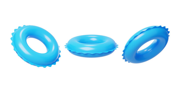 Summer swimming lifebuoy buoyancy water rescue 3D