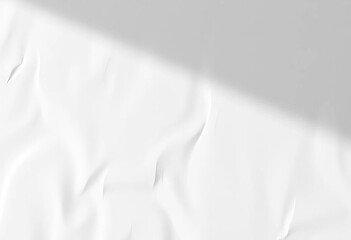 Obraz premium Abstract swirling paper texture, soft light and shadow play, simple, design
