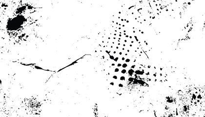 Abstract design with halftone dots background and texture background with a distressed design this vector design are dirty and scratches frame. Dust particle and dust grain texture .	
