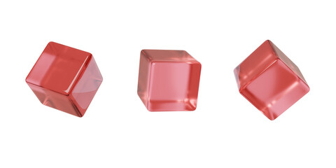 Cube data Particle model Cube Grid 3D