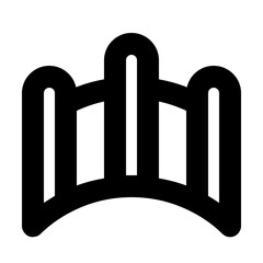 Bridge Outline Icon