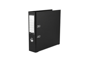 Black Office Binder with Lever Arch