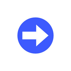 Simple arrow icon with clean design.