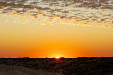 A Kimberley sunrise along the far norther coast of Western Australia. 