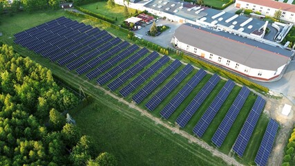 Industrial facility reducing bills with solar power
