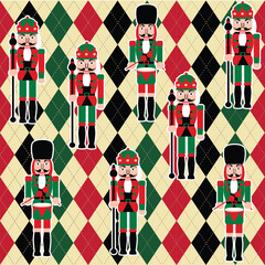 New Christmas Nutcracker design Seamless 2026