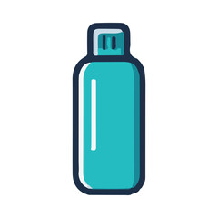 water bottle illustration design