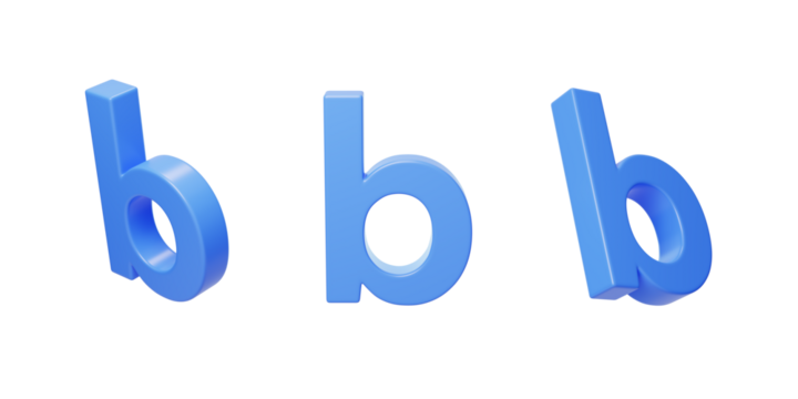 English b Pinyin Spelling Language 3D