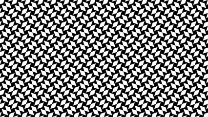 Seamless geometric pattern background black and white diamond tile vector design art print 90