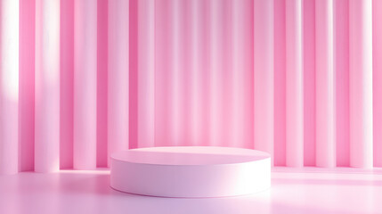 Background 3d podium minimal