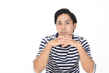 若い男性のポートレート